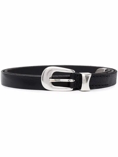 Our Legacy "" 2 Cm Belt Accessories In Black