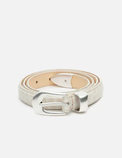 Our Legacy 2 Cm Belt In Beige