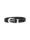 Our Legacy 2 Cm Belt In Black