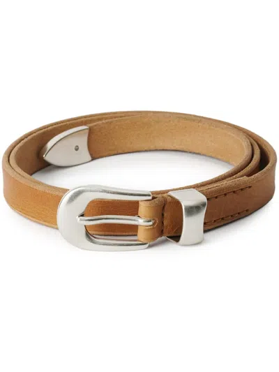 Our Legacy 2 Cm Belt In Brown