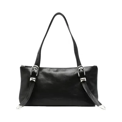 Pre-owned Our Legacy 2 Cm Belt Shoulder Bag 'tire Black' | Men's Size Onesize