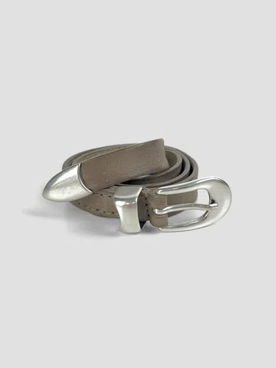 Our Legacy 2 Cm Belt In Sundried Clay