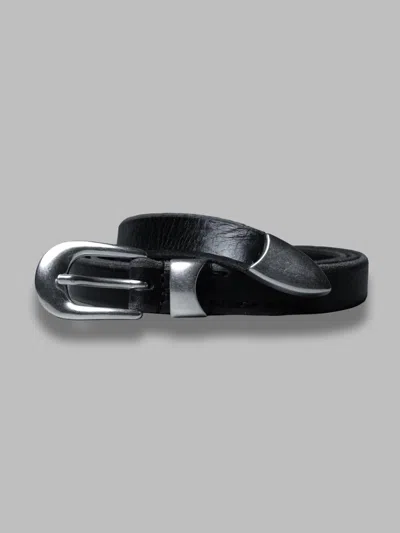 Our Legacy 2cm Belt In Black