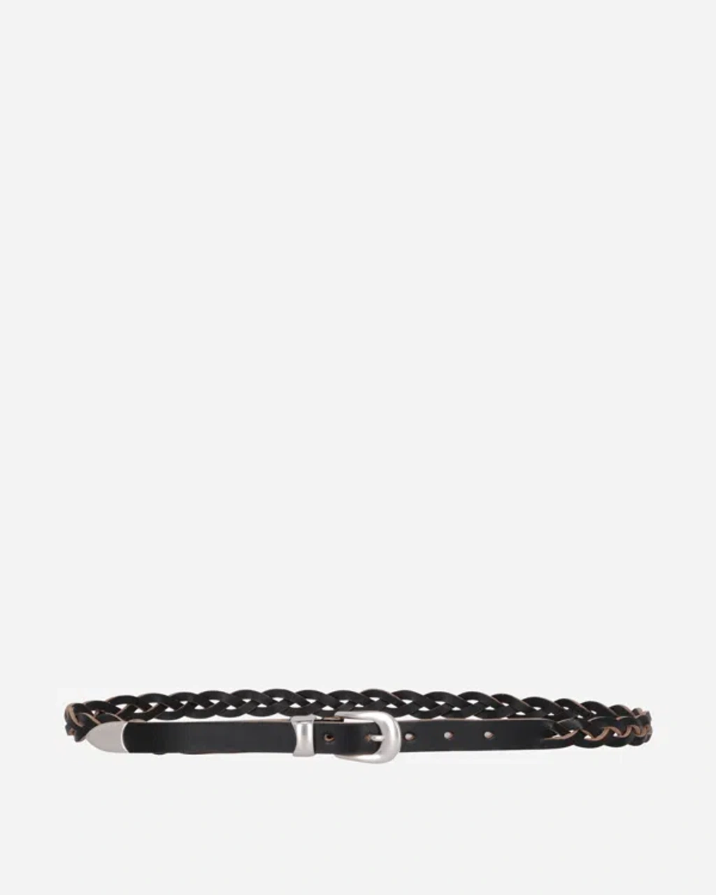 Our Legacy 2cm Braided Belt In Black | ModeSens
