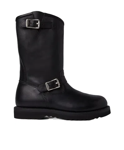 Our Legacy 35mm Buckle-fastening Leather Boots