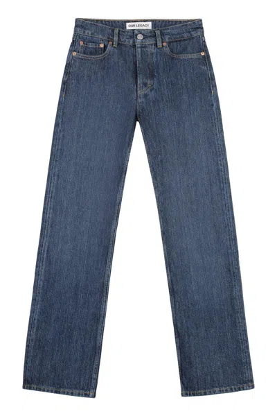 Our Legacy 5-pocket Straight-leg Jeans