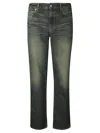 Our Legacy 70s Cut Straight-leg Indigo-dyed Jeans In Black
