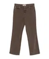 Our Legacy Straight-leg Faded Jeans In Brown
