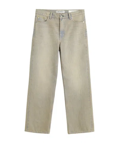 Our Legacy 70s Cut Jeans Lume Wash In Neutral