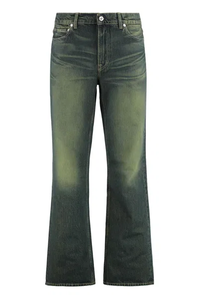 Our Legacy 70s Cut Straight Leg Jeans In Green