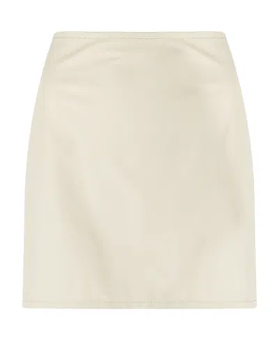 Our Legacy A-line Miniskirt In White