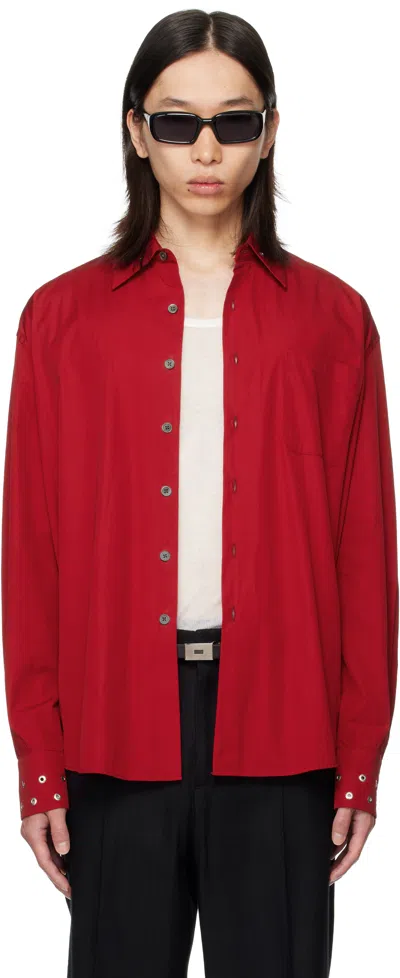 Our Legacy レッド Above シャツ In Red
