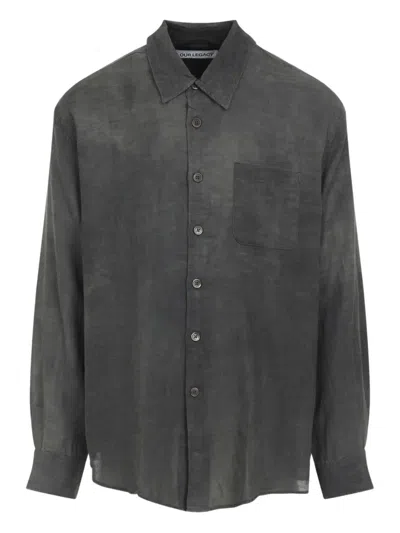 OUR LEGACY ABOVE BUTTON-DOWN POCKET SHIRT