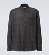 Our Legacy Check Pattern Button-down Shirt With Chest Pocket In Multicoloured
