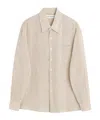 Our Legacy Textured Fabric Long Sleeves Chest Pocket Shirt