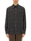 Our Legacy Check Pattern Button-down Shirt With Chest Pocket