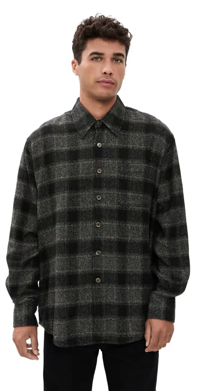 OUR LEGACY ABOVE SHIRT OAKLAND LOW TWIST CHECK