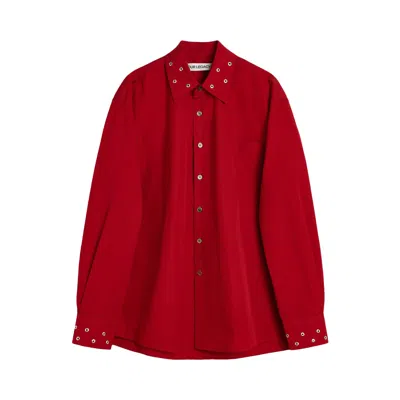 Pre-owned Our Legacy Above Shirt 'red' | Men's Size 48