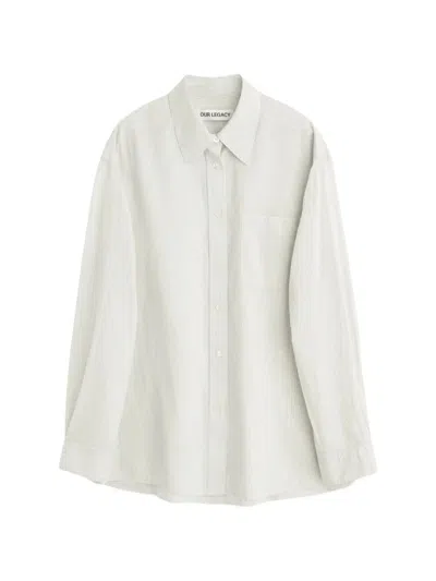 Our Legacy Above Shirt In White