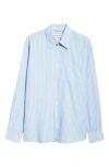 OUR LEGACY OUR LEGACY ABOVE STRIPE BUTTON-UP SHIRT
