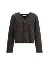 Our Legacy Academy V-neck Button Cardigan In Gray