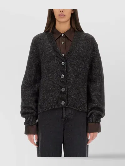 Our Legacy Academy Relaxed Fit V-neck Knitwear