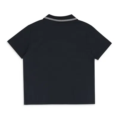 Our Legacy Academy Tee With Polo Collar In Black