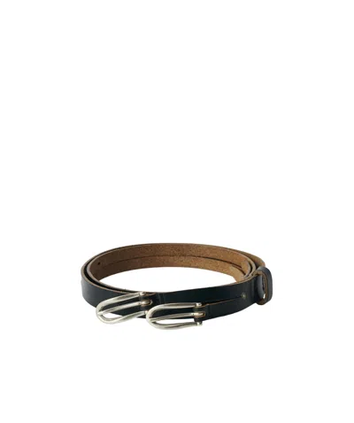 Our Legacy Adjustable Waist Belt In Black