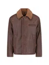 Our Legacy Shearling Collar Front Pockets Jacket