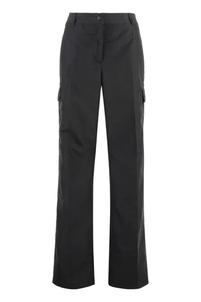 Our Legacy Alloy Nylon Cargo Trousers In Black