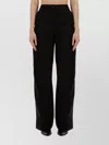 Our Legacy Alloy Wide Leg Trousers With Side Pockets In Black