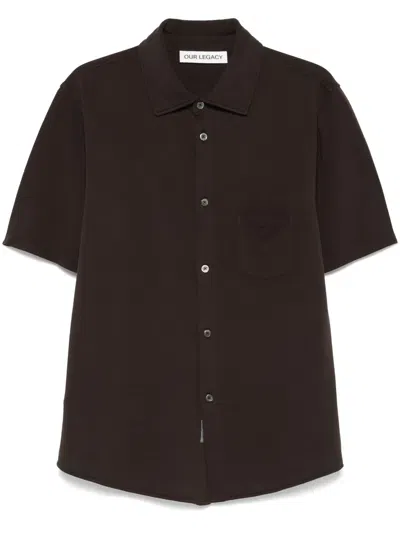 Our Legacy Analog Shirt In Brown