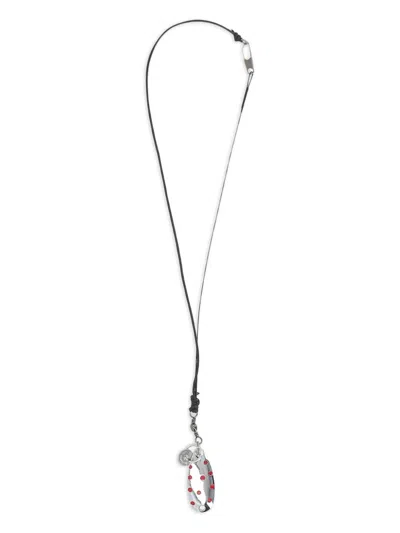 Our Legacy Angler Necklace In Silver