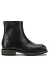 Our Legacy Black Leather Ankle Boots In Black