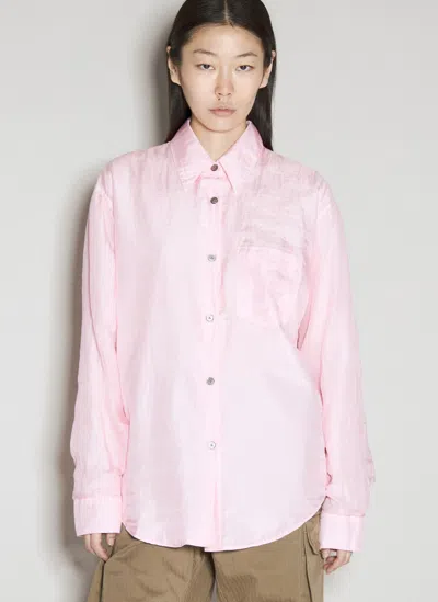 Our Legacy Apron Shirt In Pink