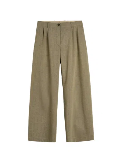 Our Legacy Arch Wide-leg Trousers In Gray