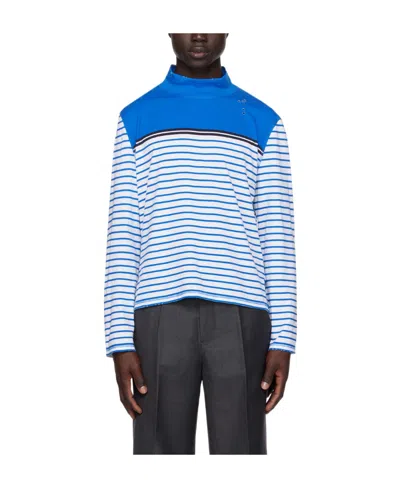Our Legacy Artist Striped T-shirt In Blue