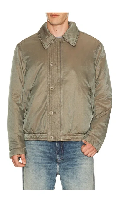 Our Legacy Auto Jacket In Green
