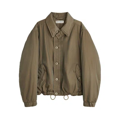 Pre-owned Our Legacy Auto Jacket 'taupe Smoke Twinshade Twill' | Tan | Men's Size 46 In Brown