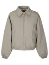 Our Legacy Avenue Puffa Cropped Jacket In Gray