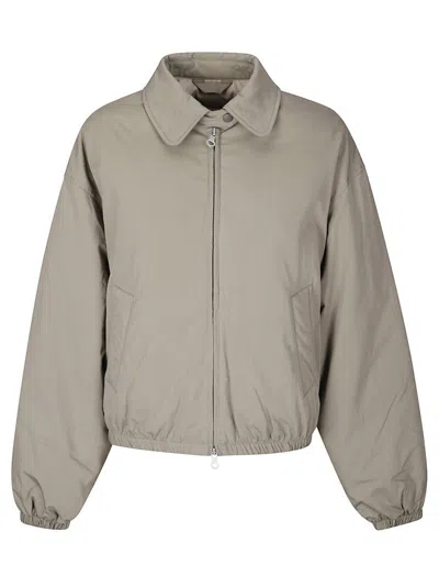 Our Legacy Avenue Puffa Cropped Jacket In Gray