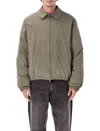 Our Legacy Avenue Puffa Jacket In Solaro Fabric In Green
