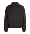 Our Legacy Mens Churchill Stripe Avenue Puffer Woven Jacket In Brown