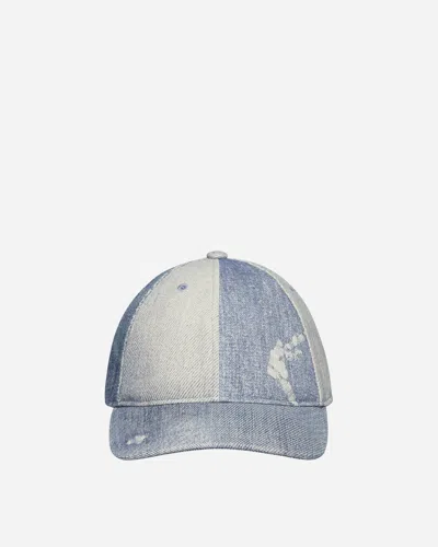 Our Legacy Ballcap Digital Denim Print In Blue