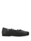 Our Legacy Ballerina Slip In With Laces In Black