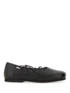 Our Legacy Ballerina Slip In With Laces In Black