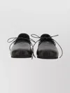 Our Legacy Ballerina Slip On Round Laces In Black