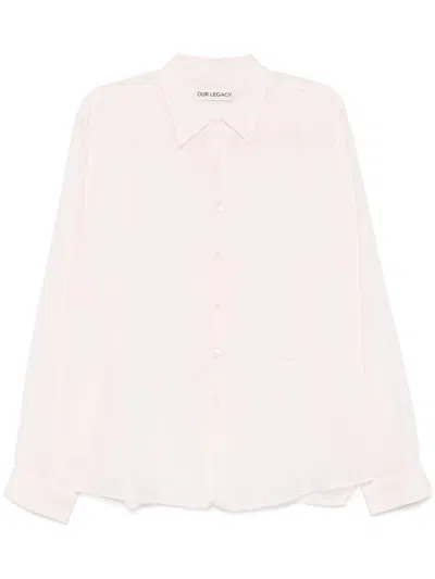 Our Legacy Ballet Shirt In Pink