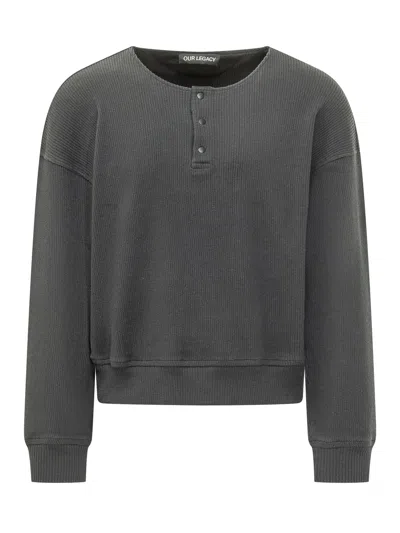 Our Legacy Ballon Sweatshirt In Black