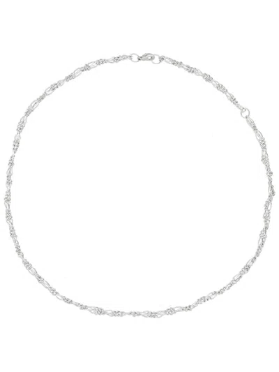 Our Legacy Barbwire Necklace In Silver